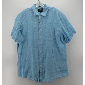 Rodd & Gunn Shirt XXL Linen Button Up Sports Fit Summer Resortwear NEW